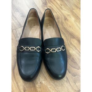 Naturalizer Mariana Slip On Loafers Chain Detail Women’s Size 10